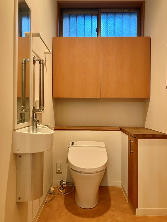 恵比寿戸建のトイレ|トイレもきれいです
