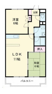 【間取り】 | キョーエーマンション末広 | 間取りです。