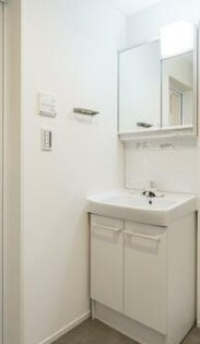 アーベインテラスお花茶屋の洗面所