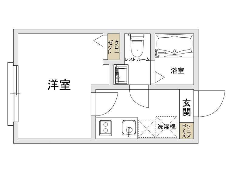 アルビオン東蒲田の間取り|間取り
