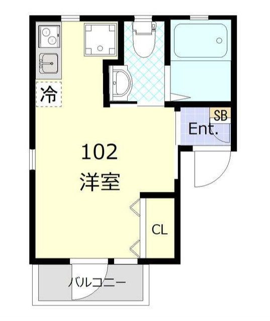 CityPopSumiyoshiの間取り