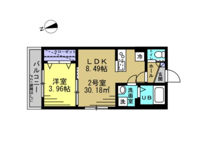 【間取り】 | AJ南流山Second