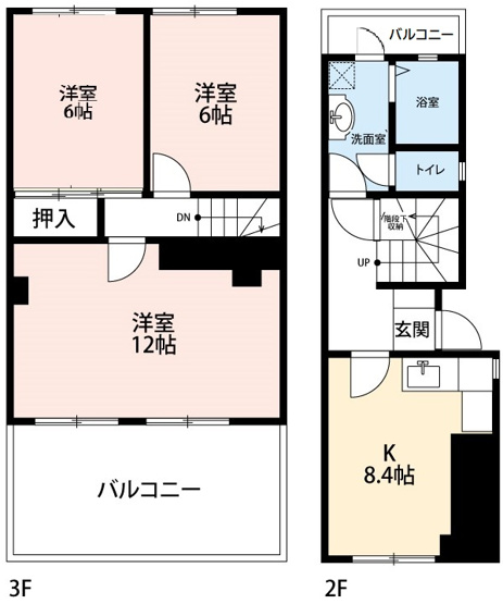 【間取り】 | サンシティ竜美ヶ丘