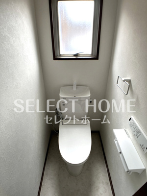 【トイレ】 | サンシティ竜美ヶ丘 | 落ち着いた色調のトイレです