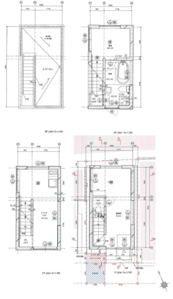 東京都渋谷区恵比寿2丁目　 中古戸建の間取り