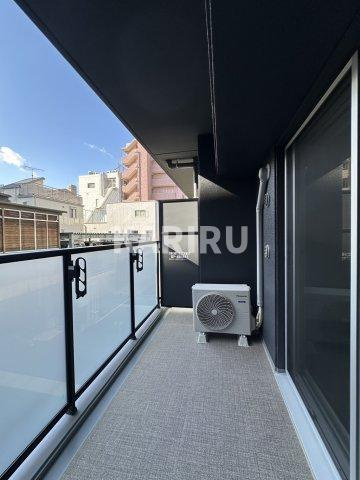 スワンズシティ大阪フルーアのバルコニー