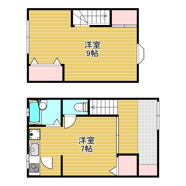 ミーテ江坂の間取り