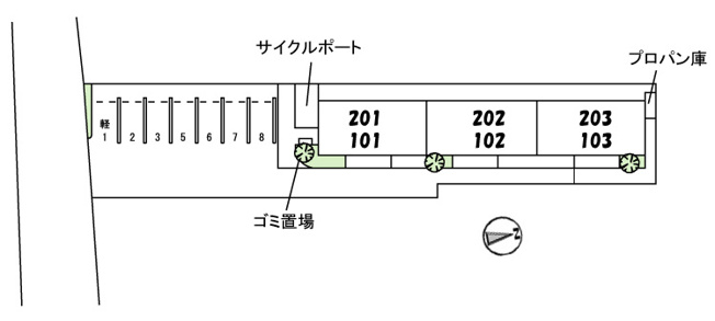 【区画図】 | アルトピアーノ京山