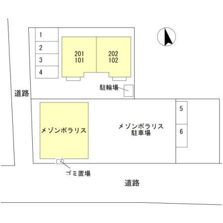 エスポワールの区画図