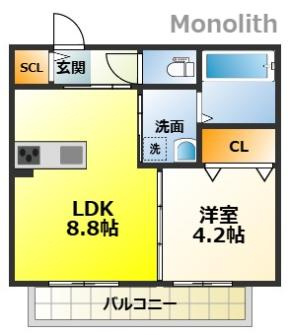 Casa Domaniの間取り