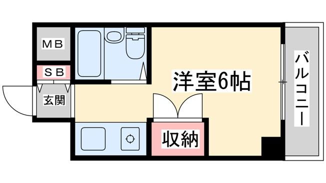 【間取り】 | 朝日プラザ梅田北デラリブジェ