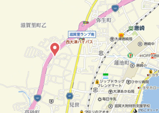 【地図】 | 滋賀里③貸家　H邸