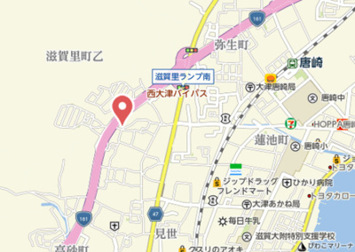 【地図】 | 滋賀里③貸家　H邸