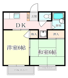 【間取り】 | 南塚口ハイツ