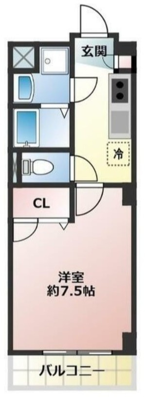エクレールの間取り