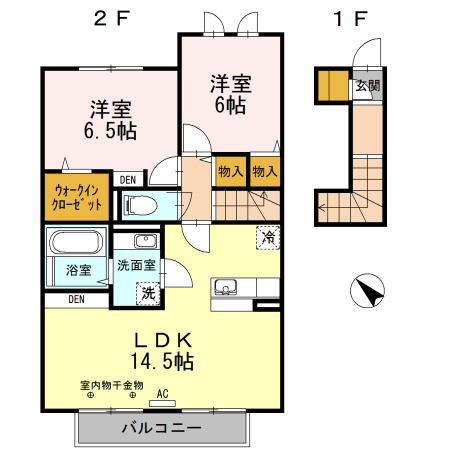 【間取り】 | BRYANT PARK D