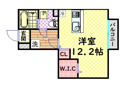 【間取り】 | 新ハイツウグイスB棟