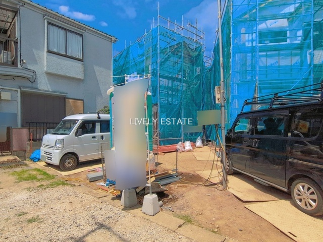 草加市苗塚町 新築分譲住宅 全2棟 A号棟の外観