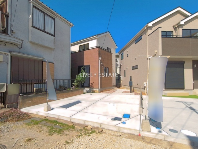 草加市苗塚町 新築分譲住宅 全2棟 A号棟の外観
