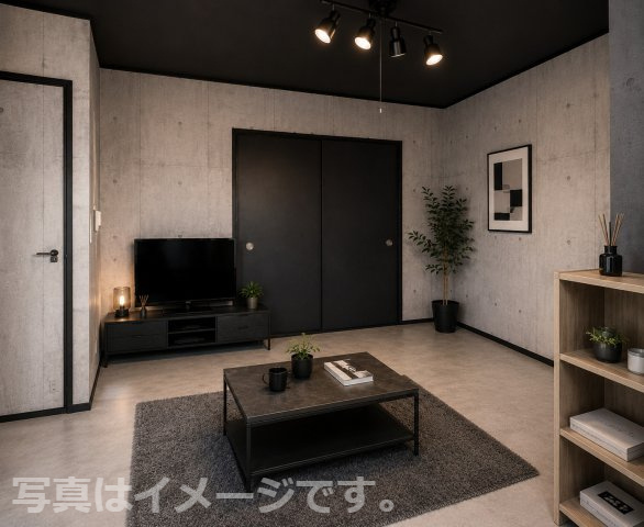 熊本市北区打越町のアパートの居間・リビング|※写真はイメージです。現況優先