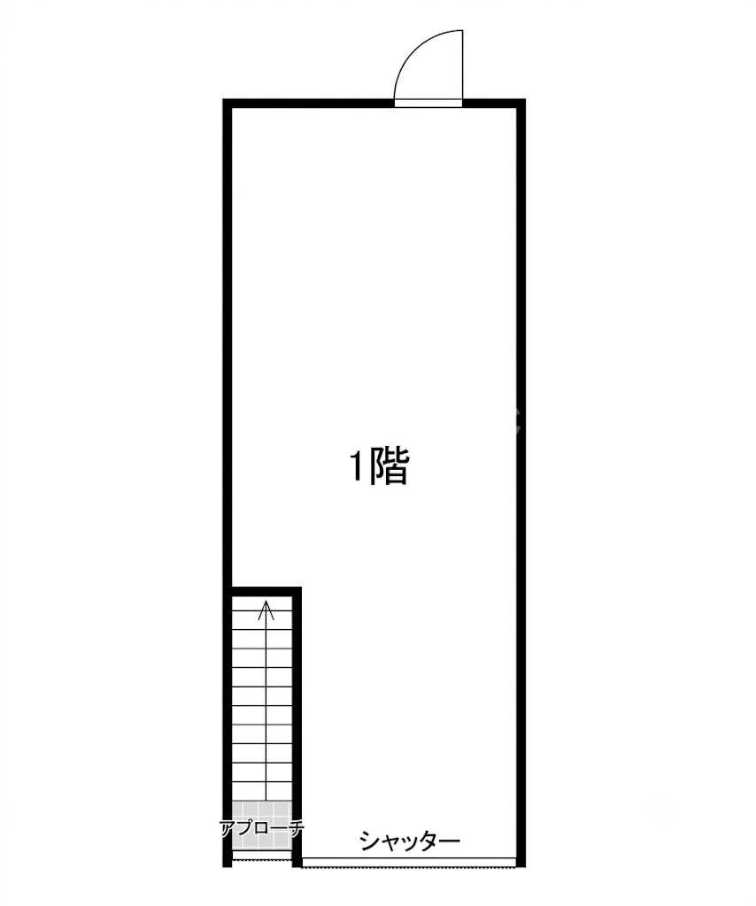 浪花町4店舗の間取り