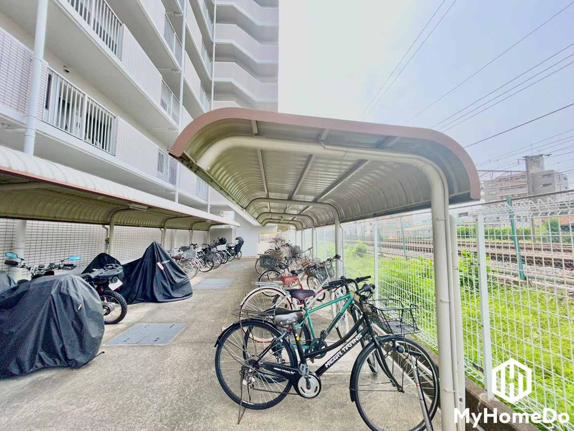 藤和シティコープ春日井駅前の駐輪場
