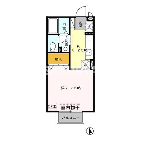サンビレッジ足利の間取り
