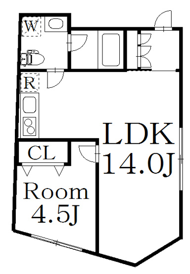 【間取り】 | VERT COURT OGIKUBO SOUTH