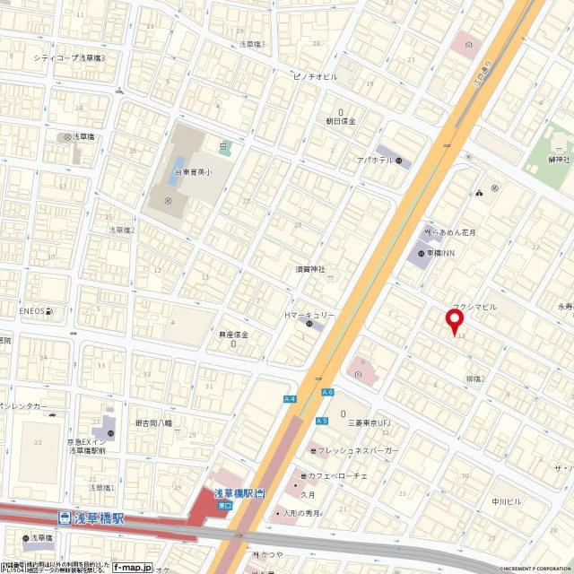 プレイス浅草橋の地図