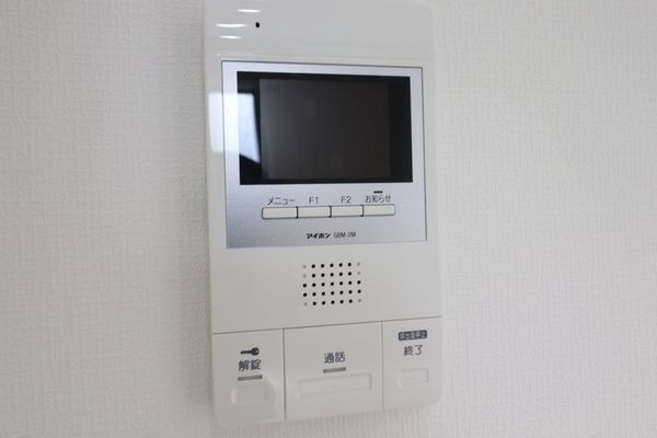 maison SOLEILのセキュリティ|TVモニター付きで安心です☆
