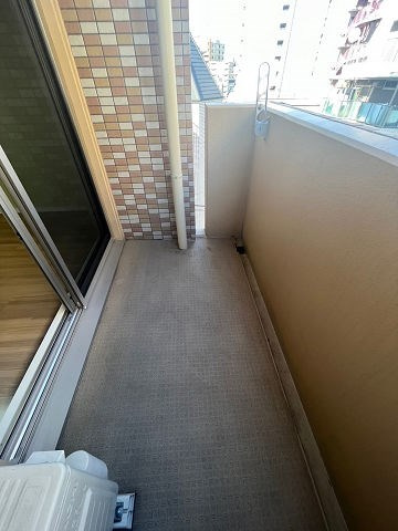 エグゼ難波南Ⅴのバルコニー