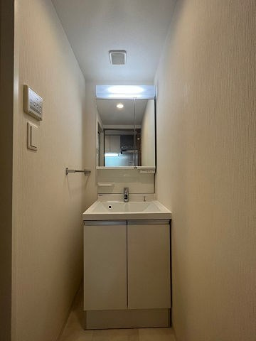 エグゼ難波南Ⅴの洗面所