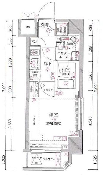 アルテシモフラン の間取り|間取りです。