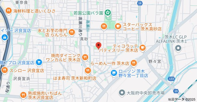 アムール真砂の地図