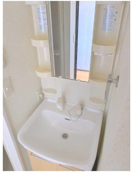 グレイスフルコートの洗面所