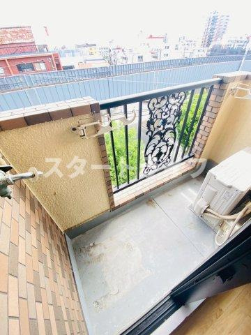 大阪市東淀川区瑞光１丁目の賃貸マンションのバルコニー