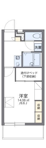 【間取り】 | レオパレスクレベール