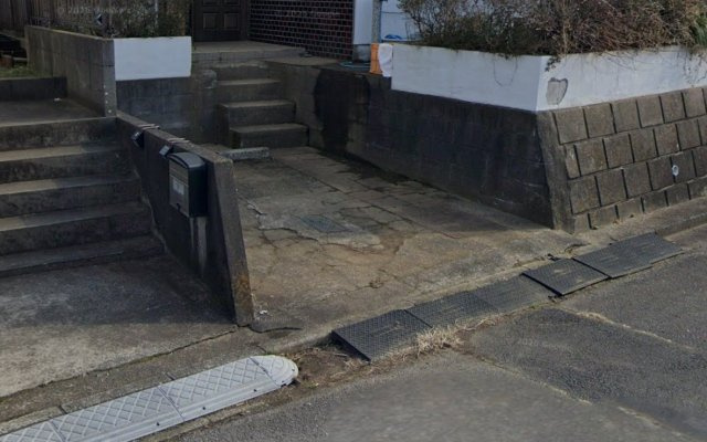 つくば市梅ヶ丘戸建ての駐車場