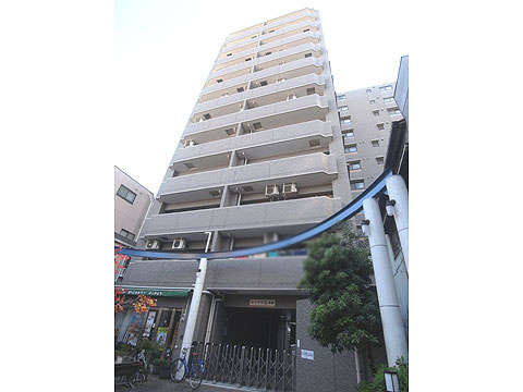 ライオンズプラザ川口幸町の外観|1998年８月築　鉄骨鉄筋コンクリート地上12階建　商店街に面したマンション　