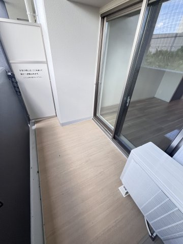 大阪市都島区内代町４丁目の賃貸マンションのバルコニー