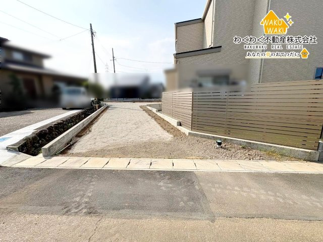 島田市船木　 新築戸建の前面道路含む現地写真|【限定1棟】2026年7月中旬撮影