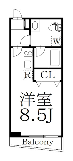 【間取り】 | VERT COURT HIGASHIYAMA