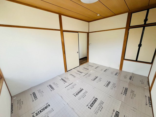 下妻市半谷 リフォーム物件　の和室|〇2階和室　6帖〇
お泊りに来られた方へのお部屋としてもご使用いただけます♪
2026年8月撮影