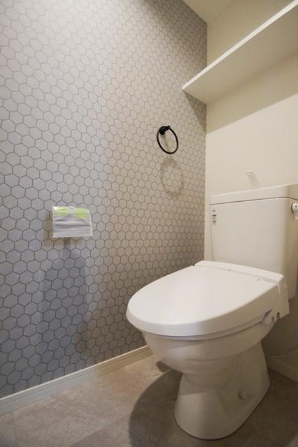 福岡市中央区平尾５丁目の賃貸マンションのトイレ
