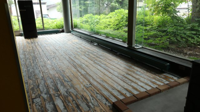 【中戸美術館】大町市平　大町温泉郷の内装