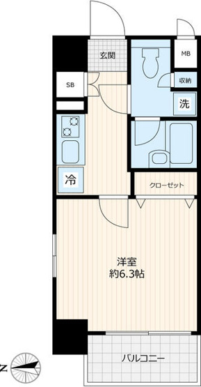 【間取り】 | クレアール大崎