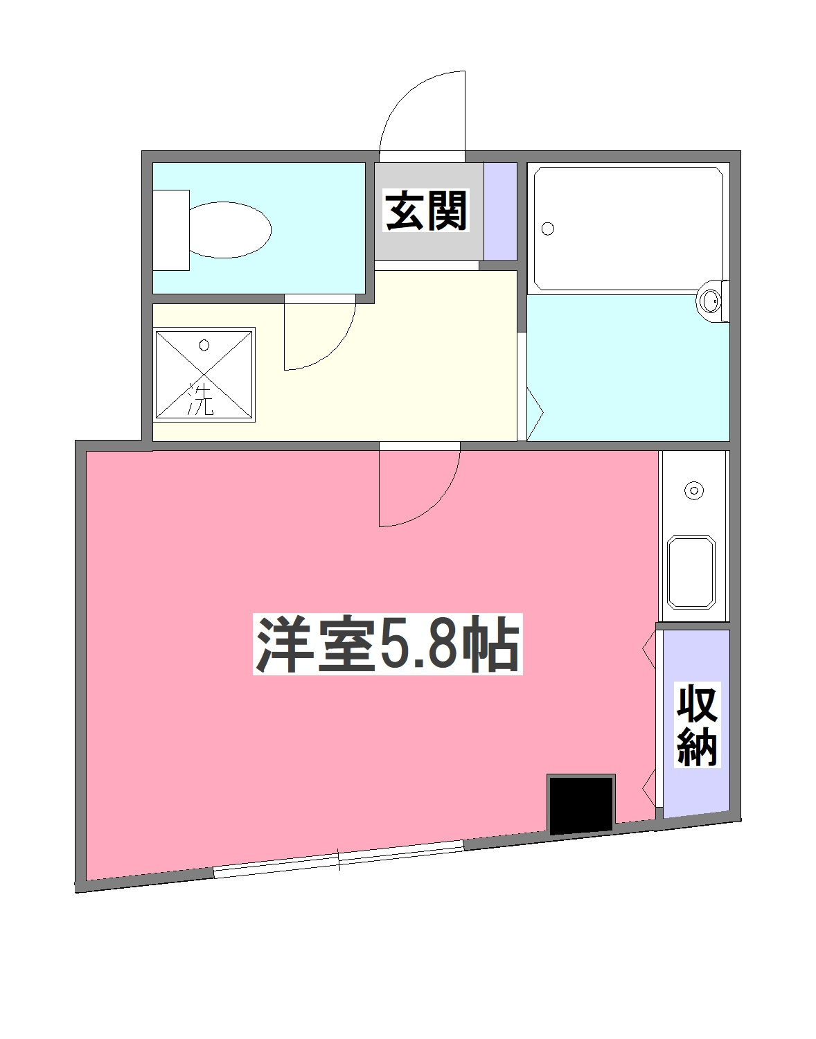 大室ビルの間取り