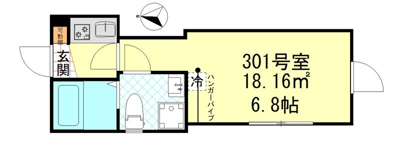 オーガスタコート堀切菖蒲園の間取り