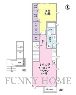 【間取り】 | プレジール駒沢