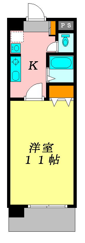 クイーン５０９の間取り